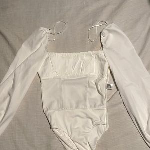 princess polly white body suit